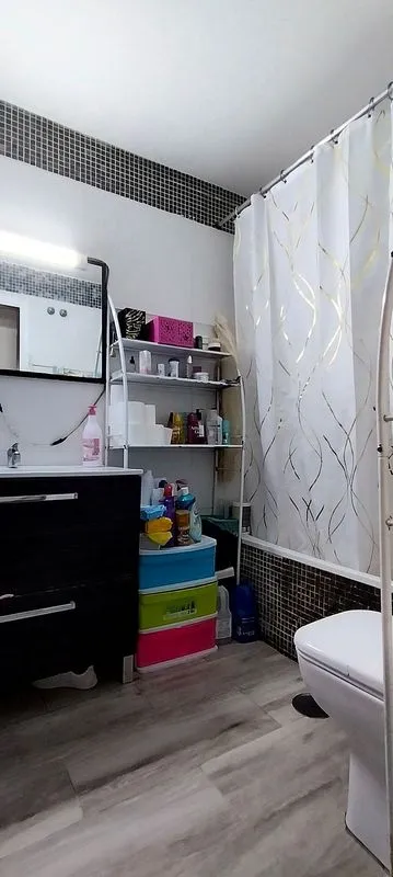 Salles de bain - Apartment with Garage in Colores, Sevilla