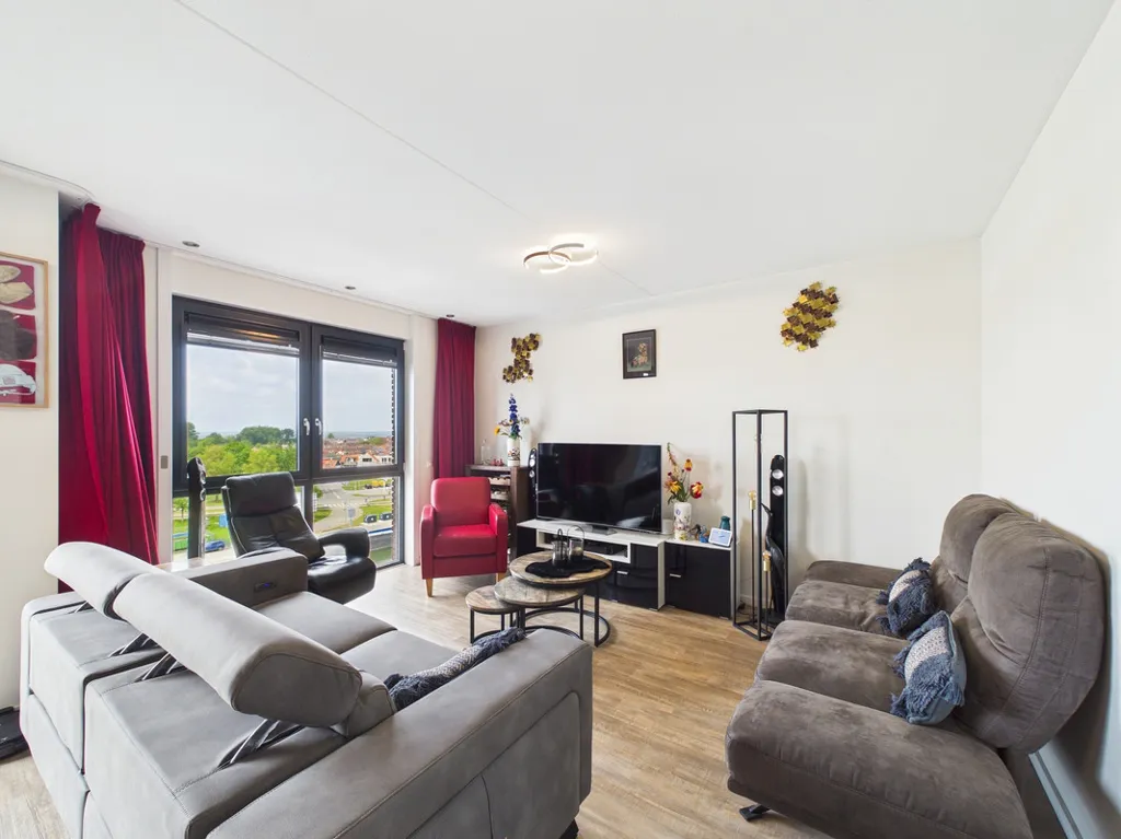 Séjour - Galerij Flat with Westerschelde View in Terneuzen