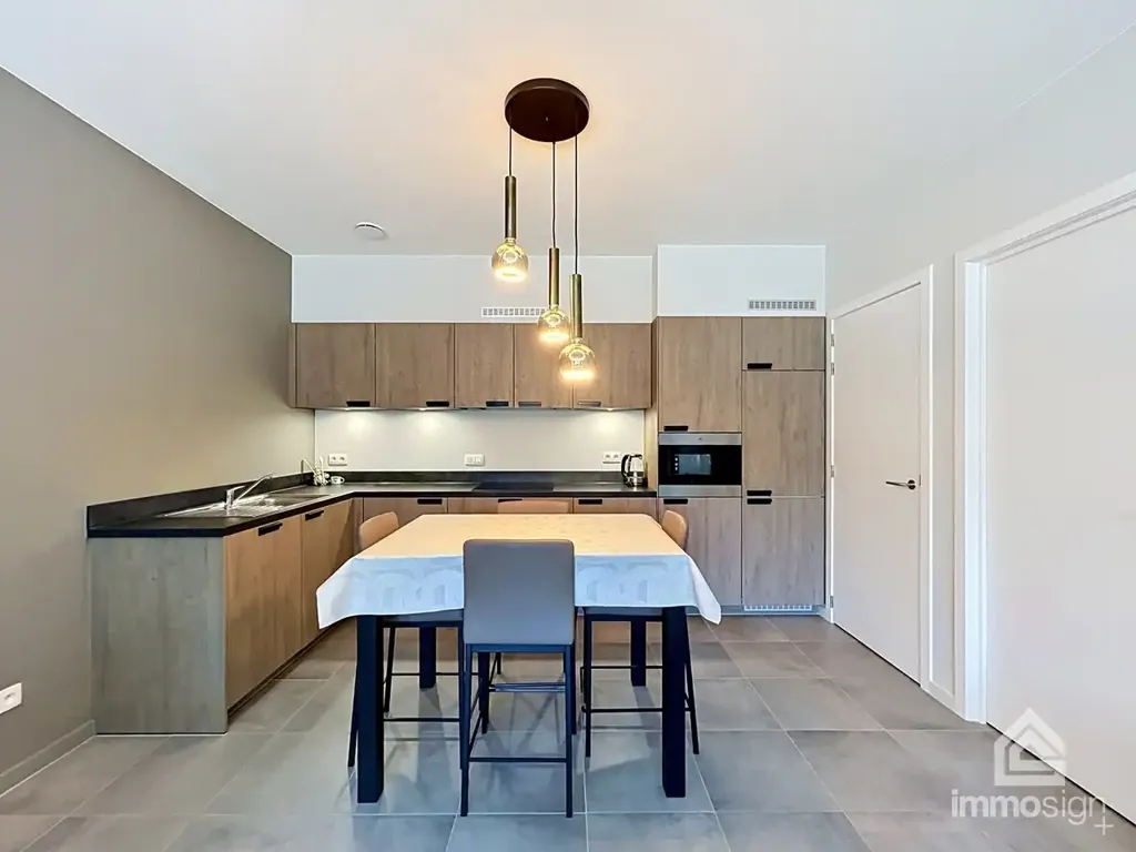 Köök - Ground Floor Apartment with Terrace in Bocholt