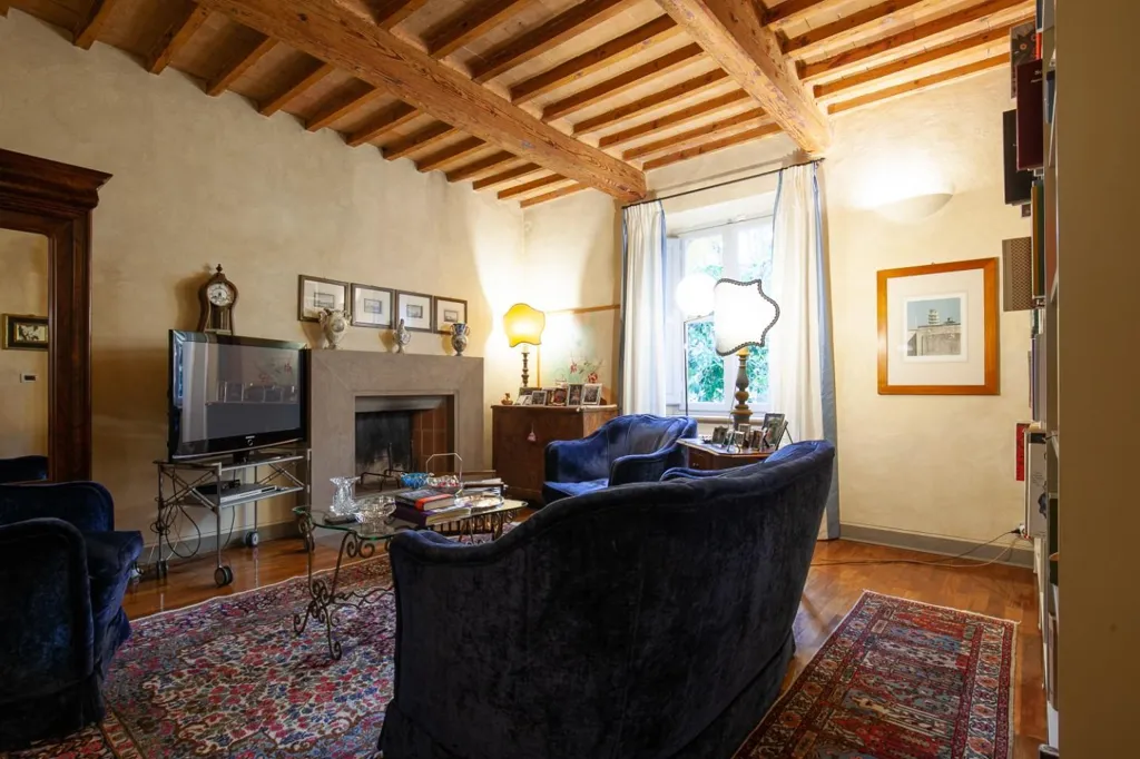 Séjour - Rustic Villa with Panoramic Sea View in San Giuliano Terme
