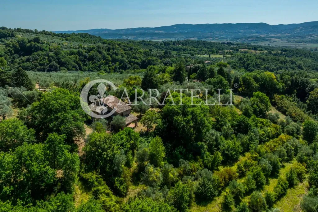 Õhuvaade - Luxury Farmhouse with Panoramic Views in Città della Pieve