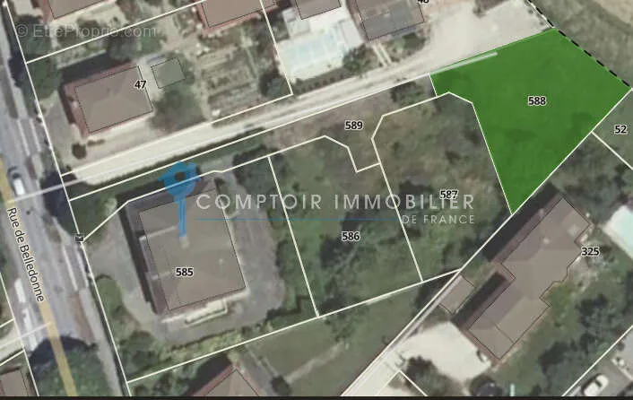 Õhuvaade - Viabilised Plot with Garden in Crolles