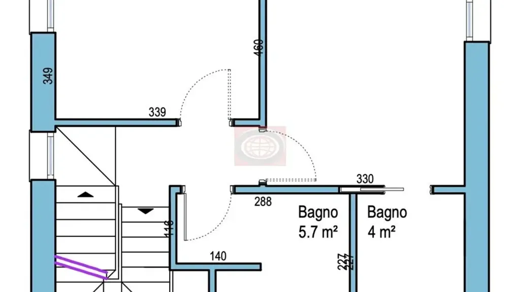 Floor Plan - Eco-Friendly Villa with Private Garden in Cesena