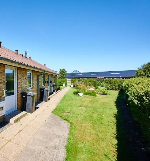 Garden - Two-Bedroom Terraced House in Skjern