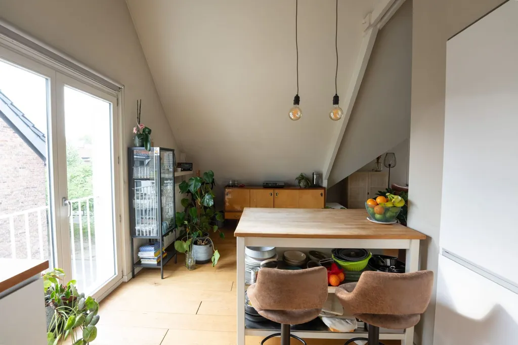 Cuisine - Appartement Rénové avec Jardin Privé à Antwerpen