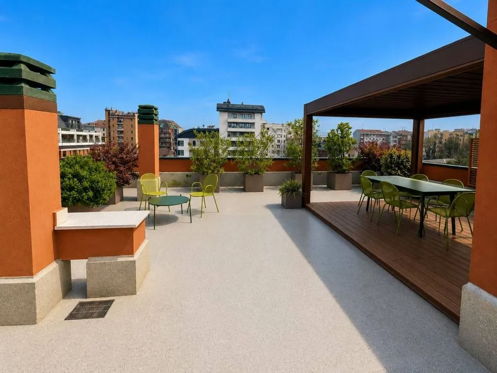 Terrasse - Luxury Penthouse with Terraces in Milan