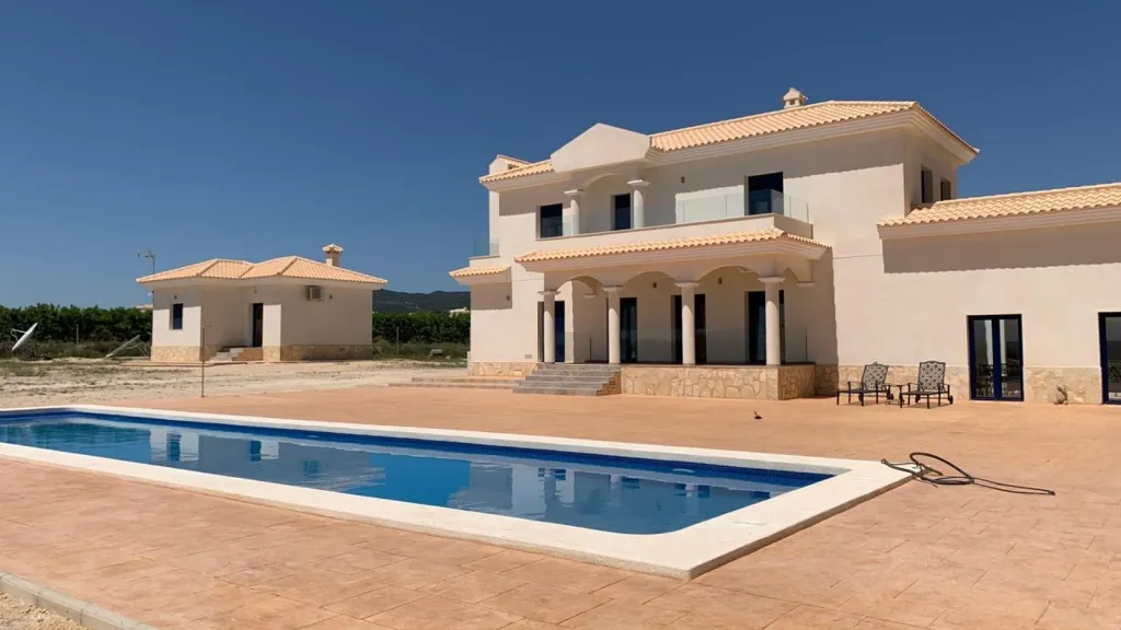 Piscine - New Build Villa with Pool in Pinoso