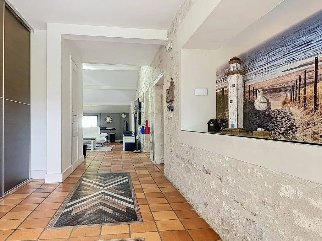 Hallway - Charentaise House with Pool near Royan