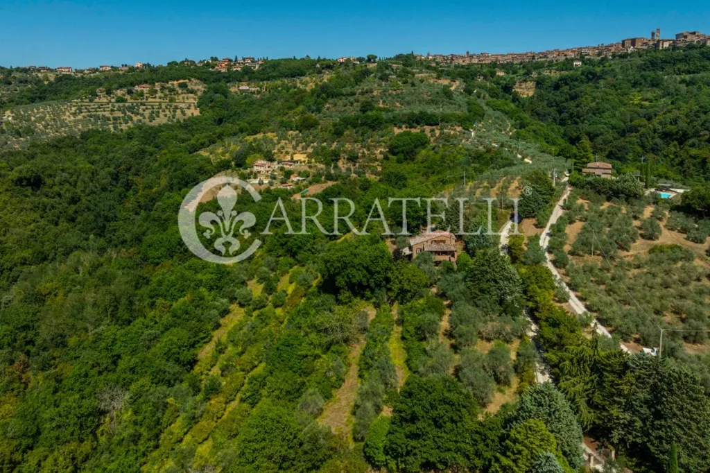 Õhuvaade - Luxury Farmhouse with Panoramic Views in Città della Pieve