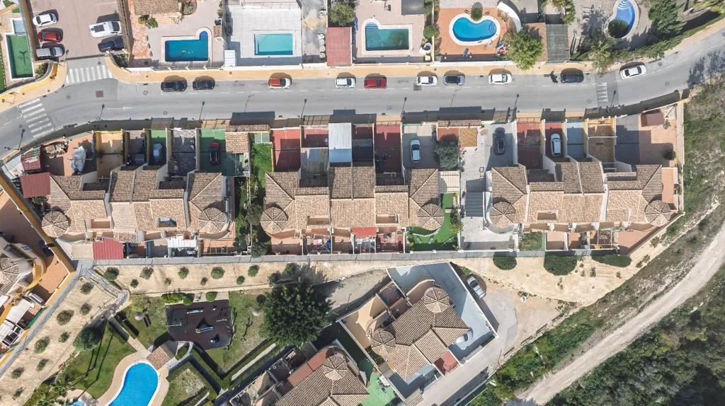 Vue aérienne - Duplex with South Terrace in Balcón de Finestrat