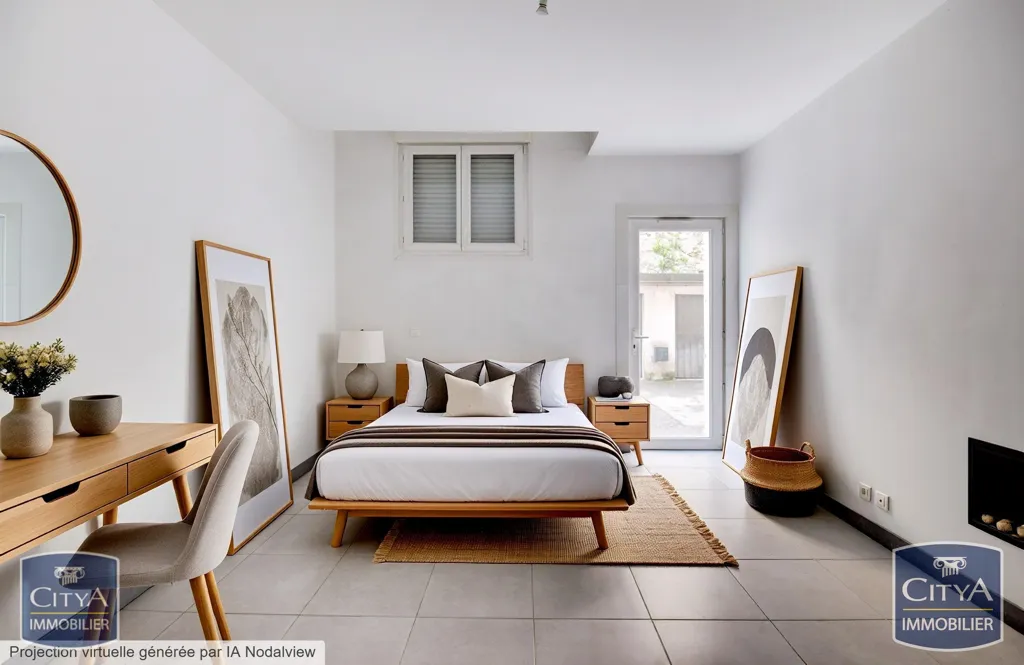 Chambres - Appartement 2 Pièces avec Vue Ouest à Marseille