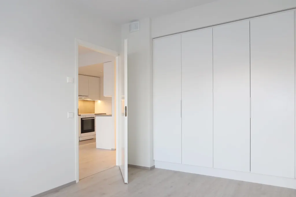 Bedrooms - Bright Corner Flat with Balcony in Turku Centre