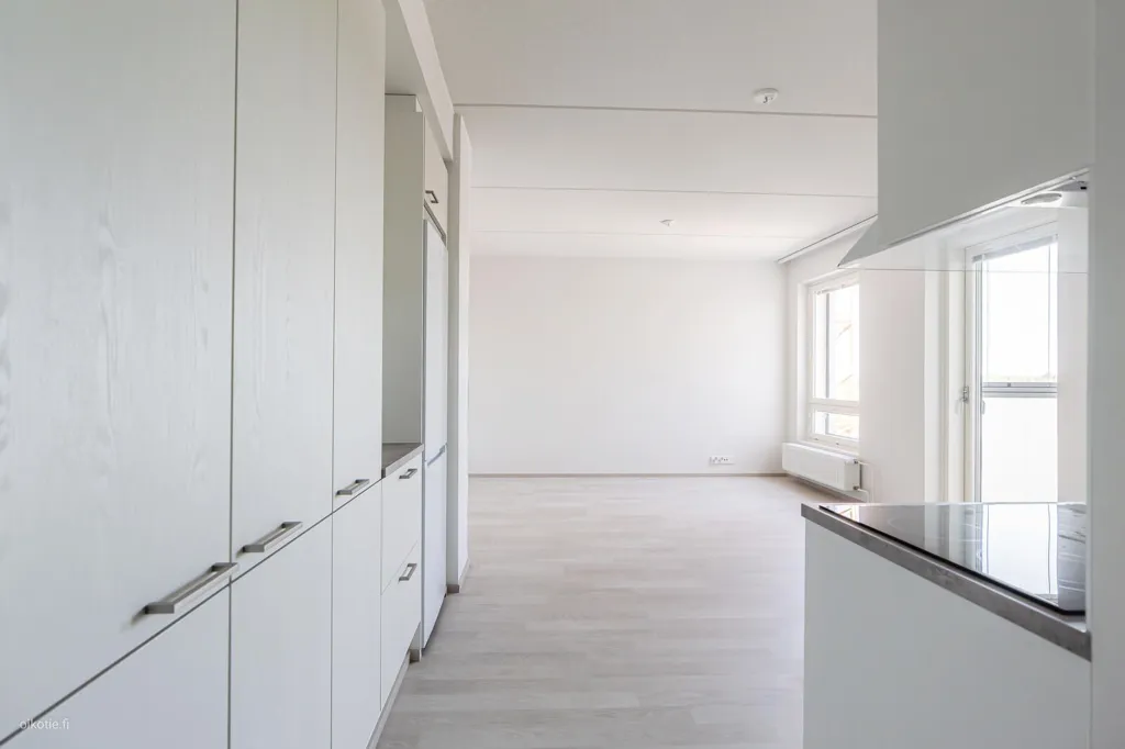 Cucina - 7th Floor Apartment with Balcony in Järvenpää