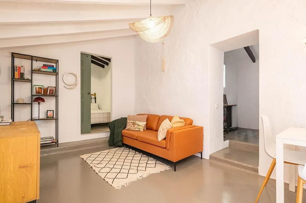 Séjour - Reformed House with Sea View in Moclinejo