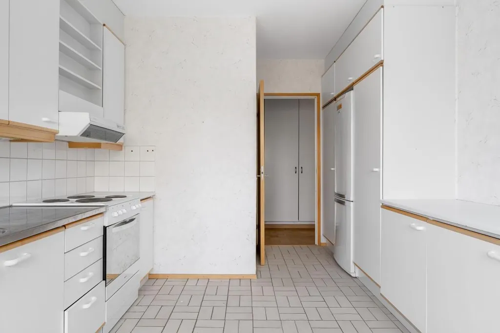 Cuisine - 70s Style Apartment with Balcony in Turku Centre