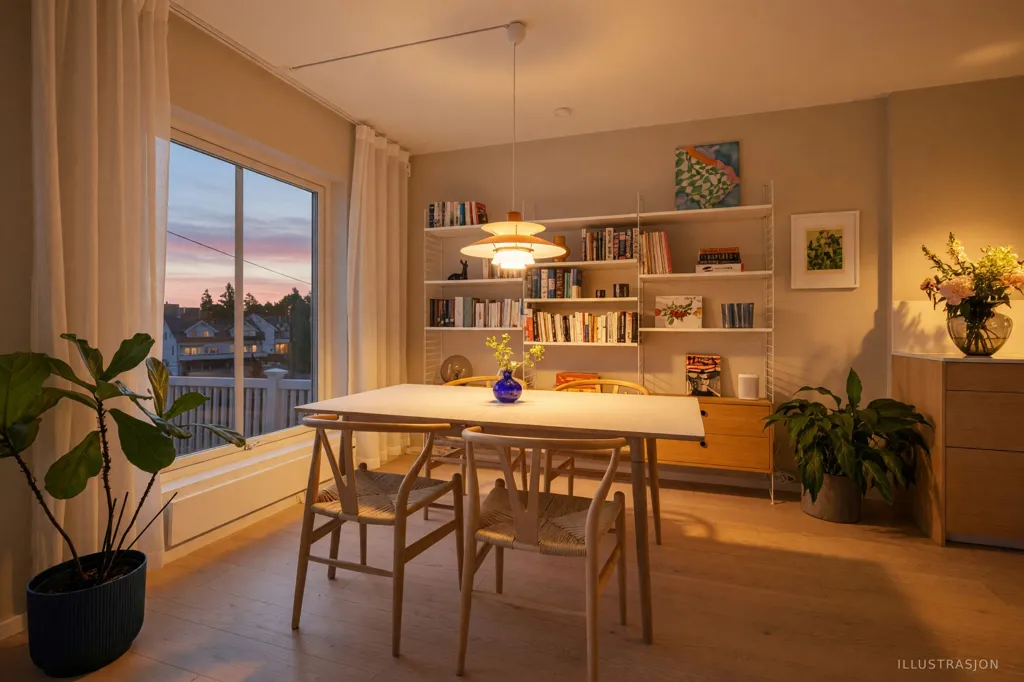 Sala da pranzo - Modern Apartment with Garden in Ammerud