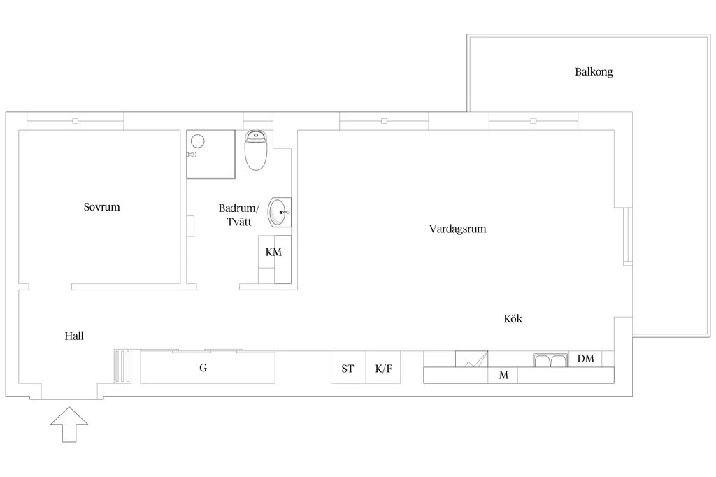 Plaan - Modern Flat with Balcony in Björkekärr