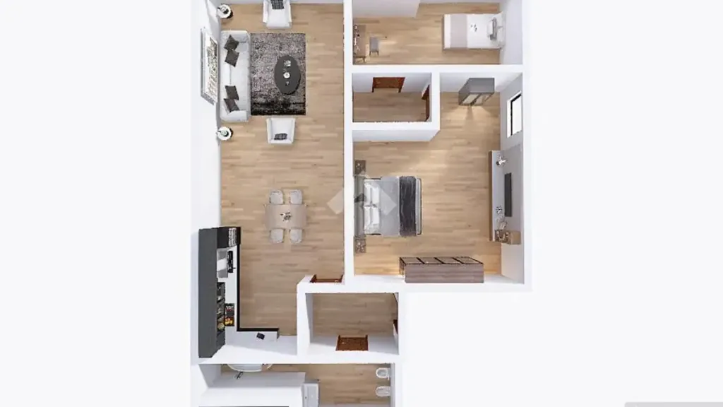 Rustic Tri-Storey Apartment in Lumezzane