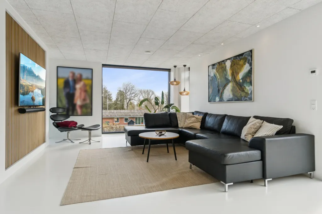 Séjour - Modernised Villa with Terraces in Central Odder