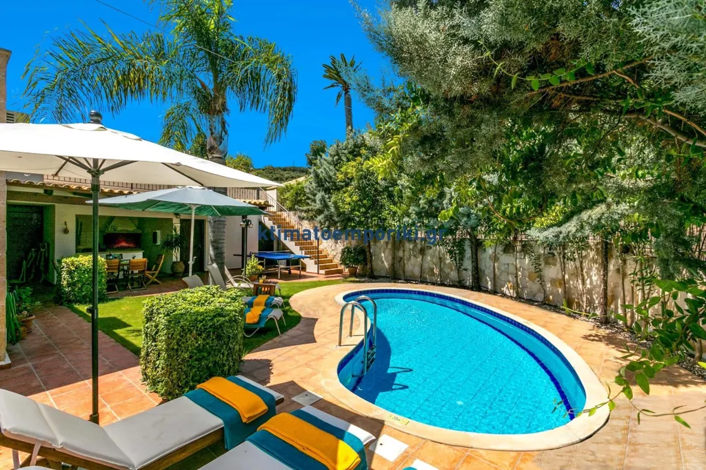 Piscina - Villa with Pool in Kolymvari, N. Chania