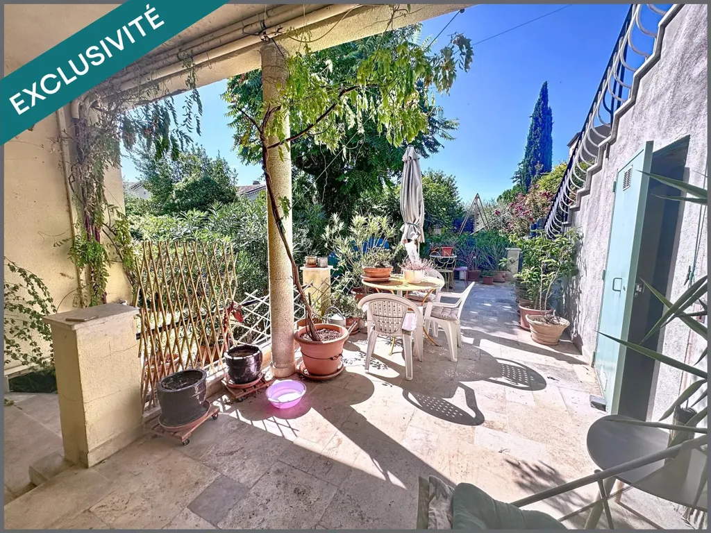 Terrasse - Appartement avec Jardin et Terrasse à Manosque