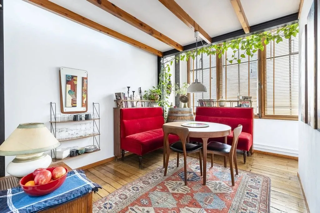 Salle à manger - Duplex de Luxe avec Cour Calme à Paris