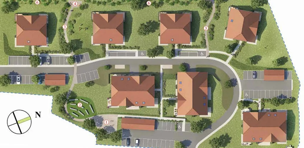 Planimetria - Duplex with Garden in Sillingy
