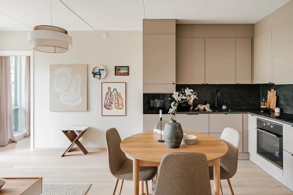 Dining Room - 3-Bedroom Apartment with Garden Access in Oslo