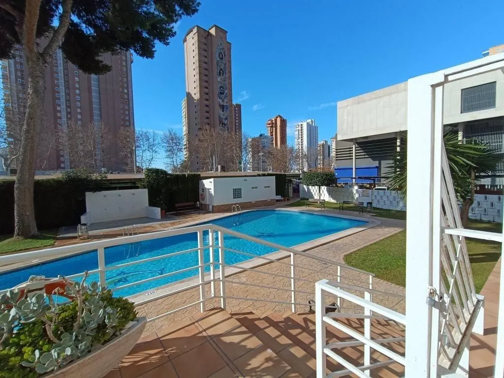 Piscine - Corner Flat with Sea View in Rincón de Loix Llano