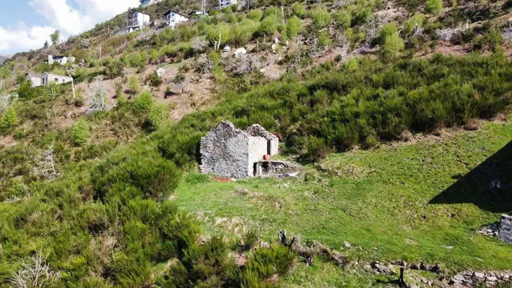 Vue aérienne - Rustico with Lake View in Sorico