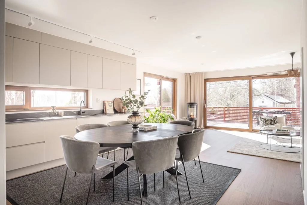 Söögituba - Modern Bostadsrätt with Lift in Lindholmen