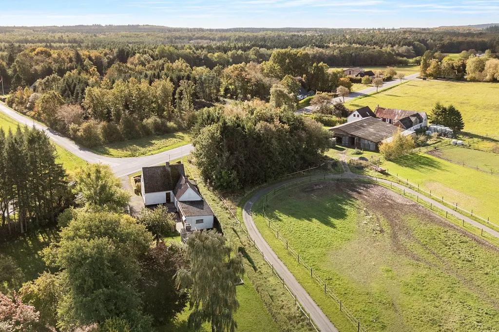Vue aérienne - Maison 4 pièces à Østermarie