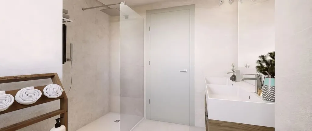 Salles de bain - Penthouse with Pool in Benahavís, Málaga