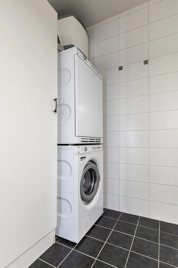 Utility Room - Corner 4th Floor Flat with Balcony in Odensala