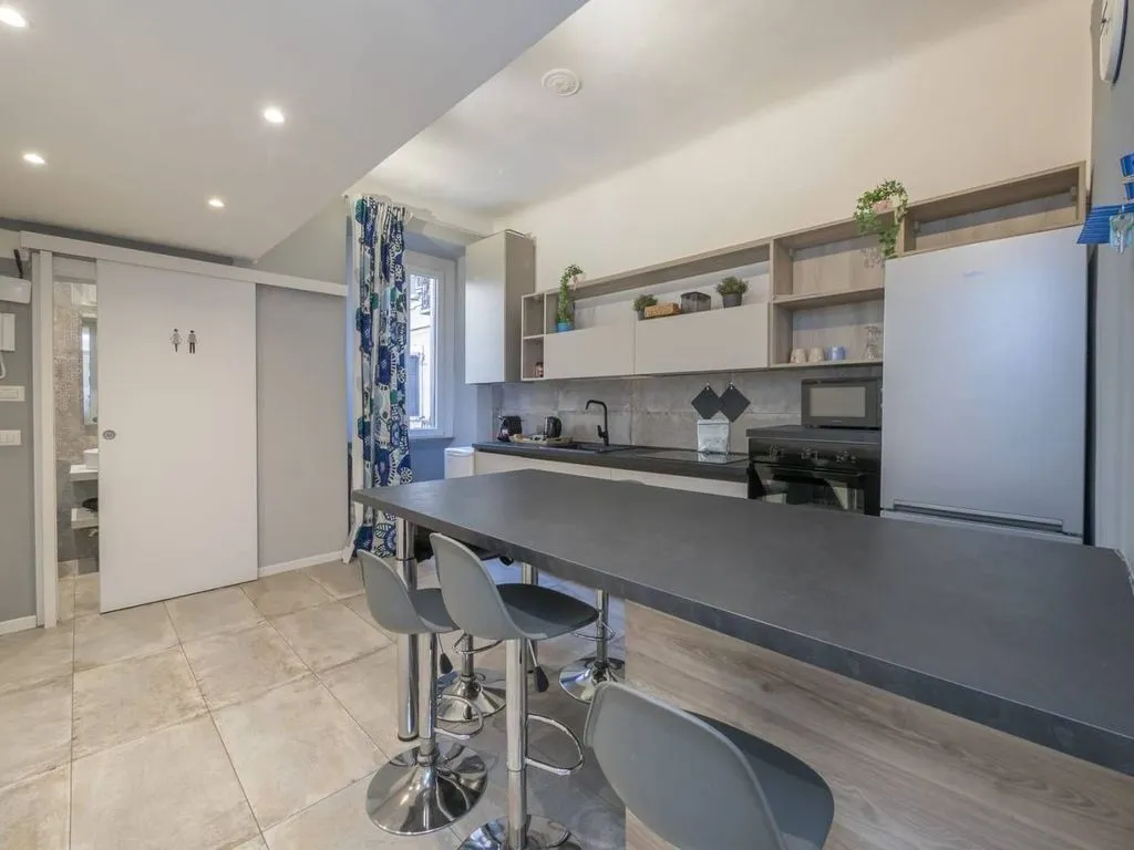 Köök - Luxury Apartment in Historic Building, Milan