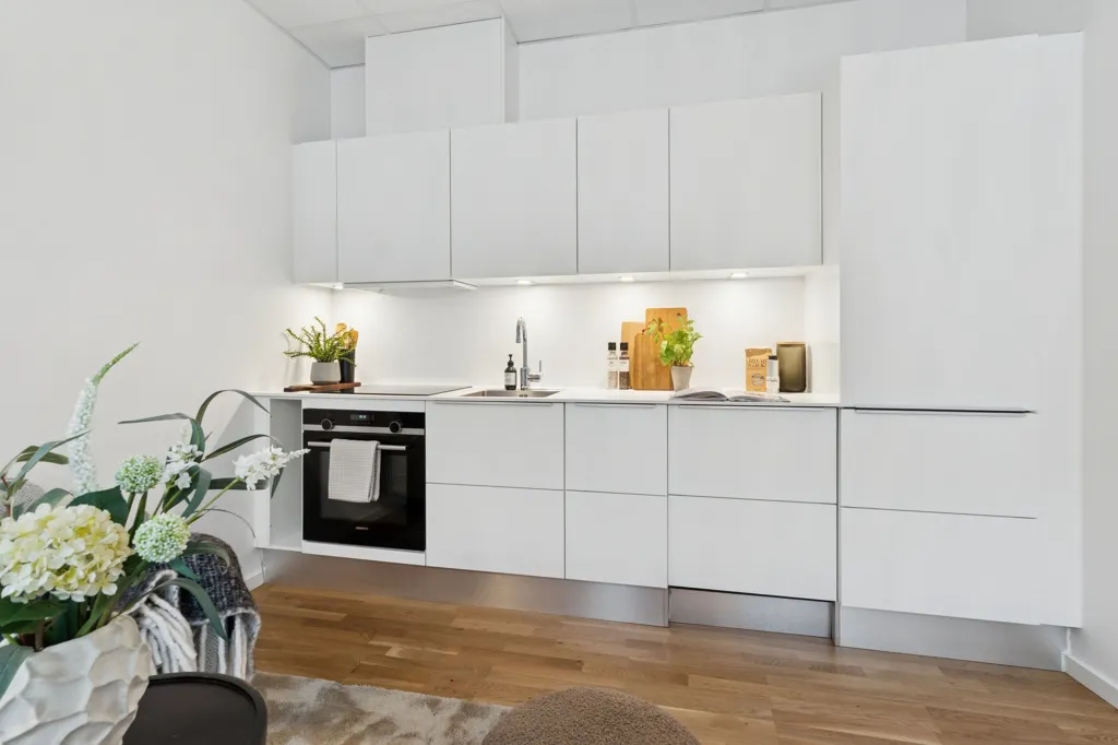 Köök - 2-Bedroom Apartment with Balcony in Virum