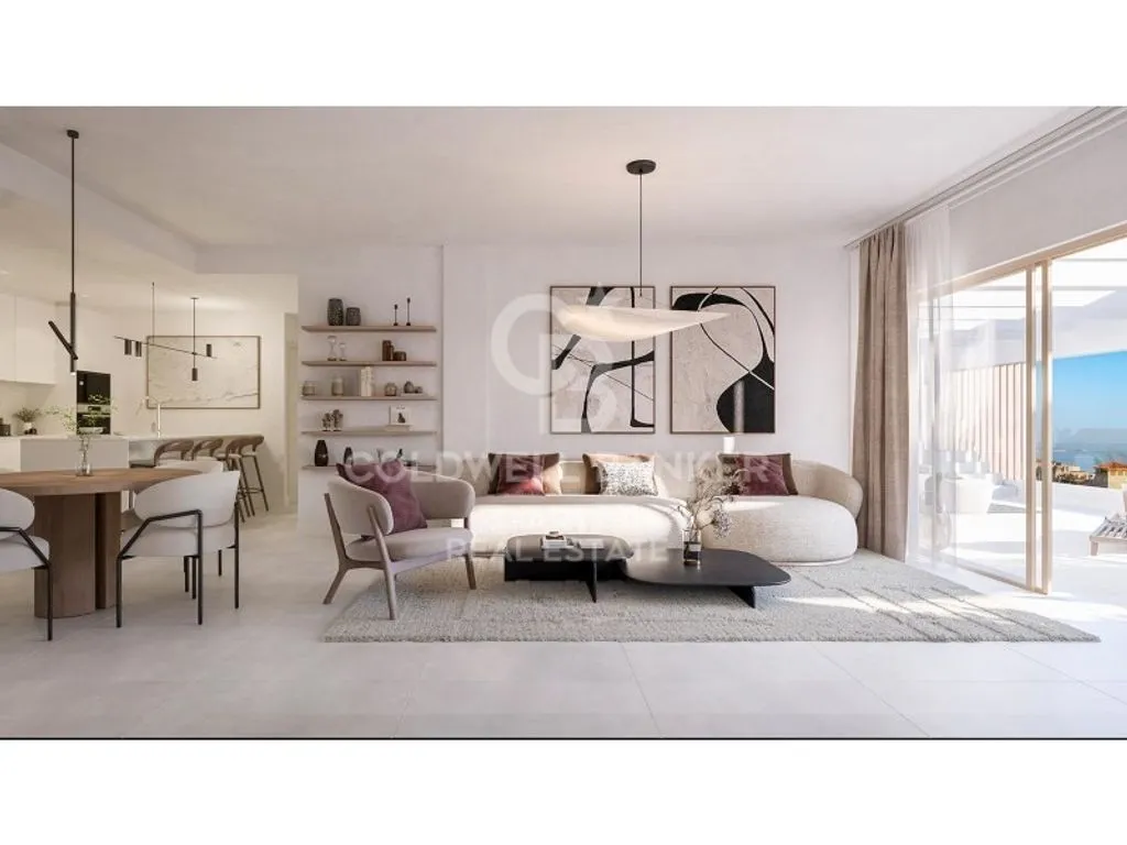 Séjour - Luxury Sea-Facing Apartment in Estepona