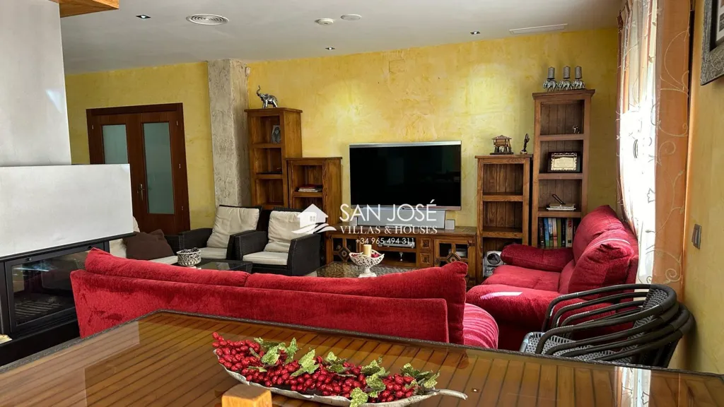 Séjour - Luxury Chalet with Tropical Pool in Aspe