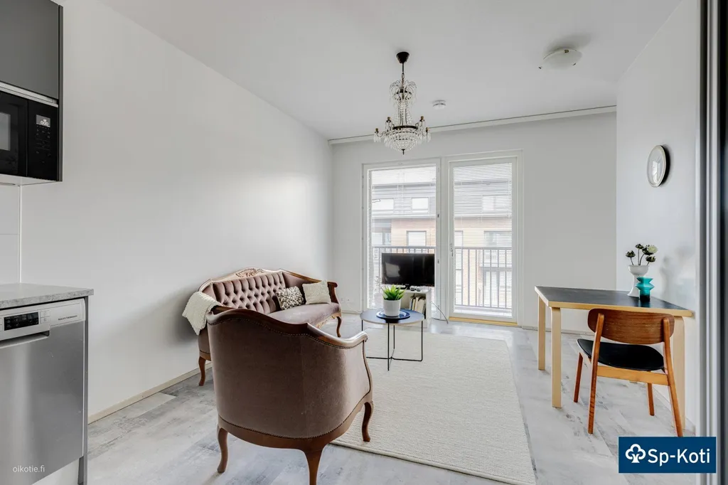 Elutuba - Modern Flat with Balcony in Pori Centre