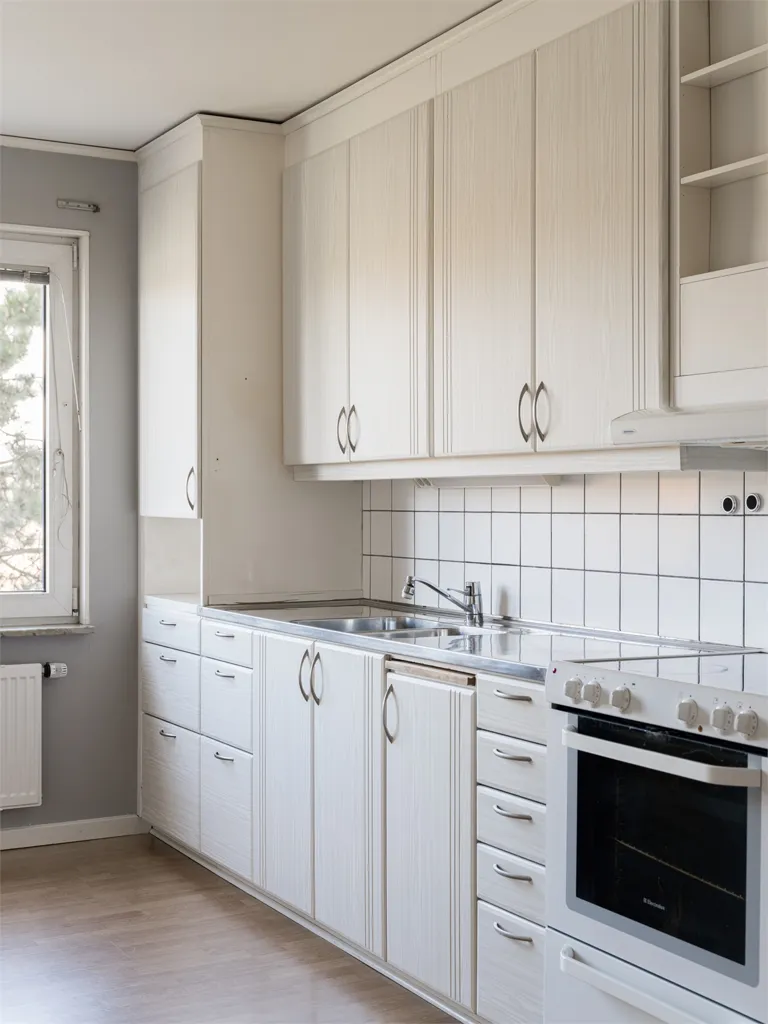 Cucina - Charming Two-Bedroom Flat with Balcony in Malmö
