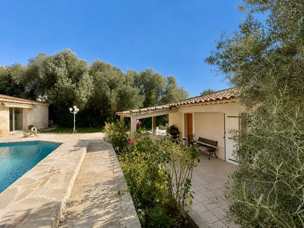 Piscine - Maison Familiale avec Piscine et Vue Dominante à Château-Gombert
