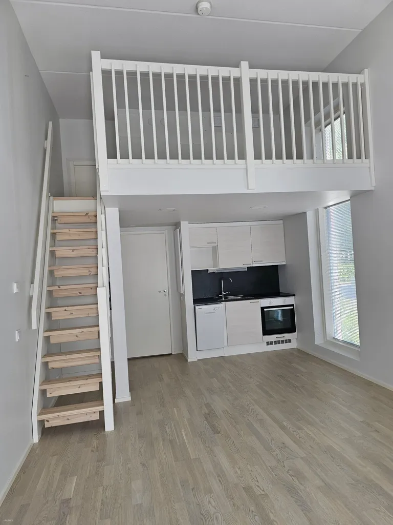 Séjour - Loft-Style Apartment with Balcony in Tampere
