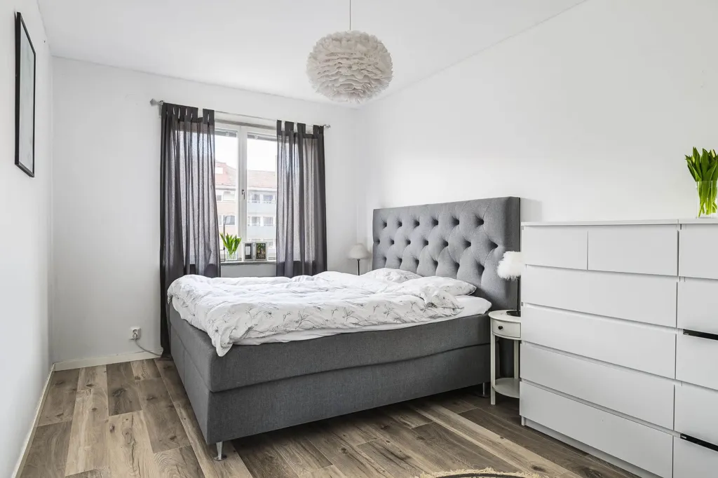 Camere da letto - Modernised Flat with Balcony in Vasastaden