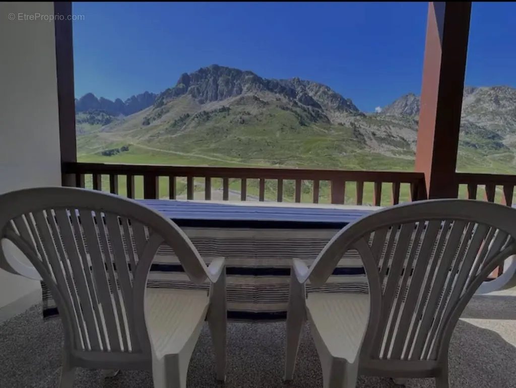 Balcon - Appartement avec Balcon Vue Pistes à la Mongie