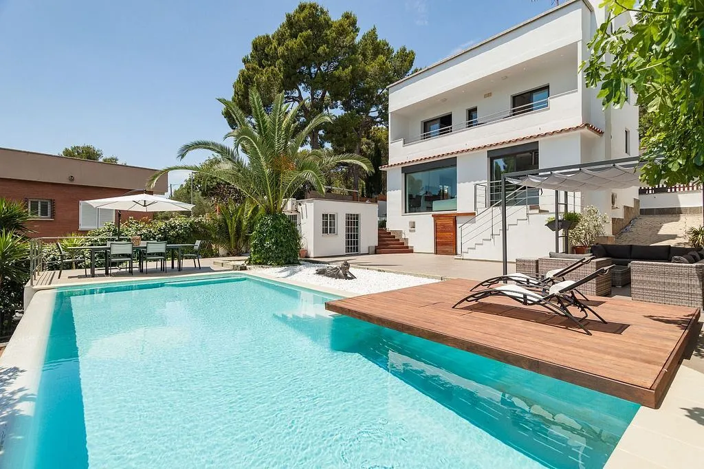 Piscina - Chalet with Pool in Montemar