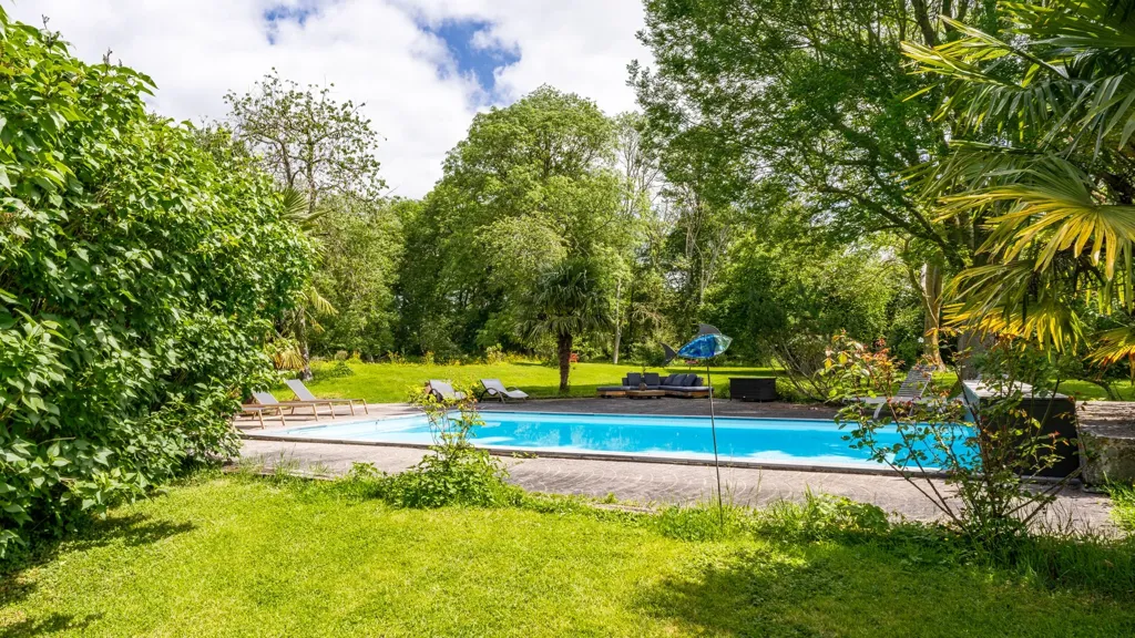 Pool - Renaissance Mill with Equestrian Facilities near Paris