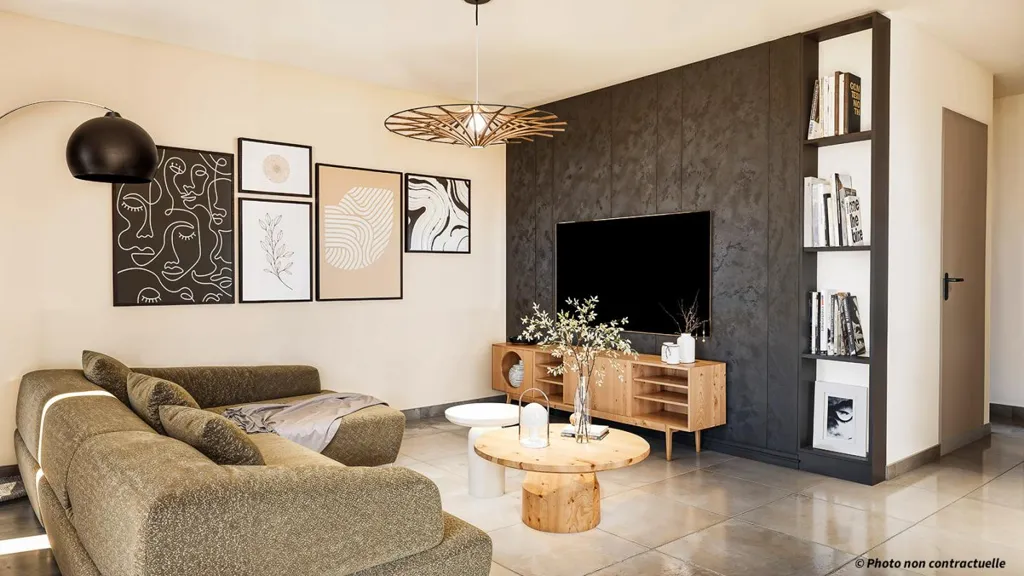 Elutuba - New 3-Bedroom House in Montbert