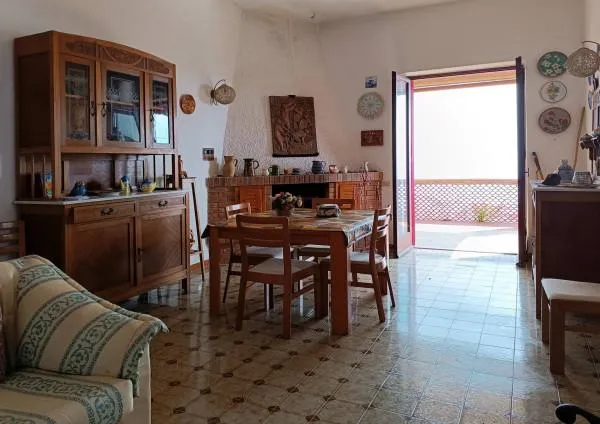 Esszimmer - Villa Apartment with Terrace in Bonifati