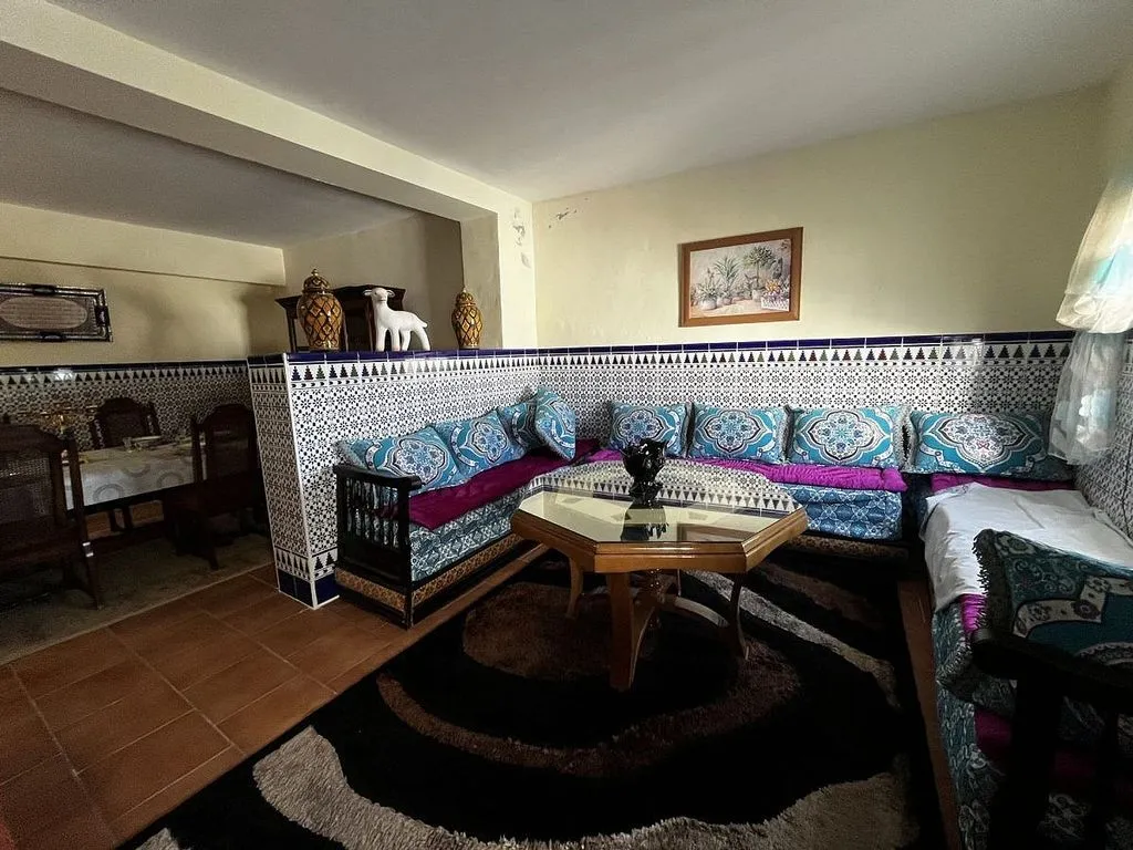 Séjour - Three-Bedroom House in Olvera