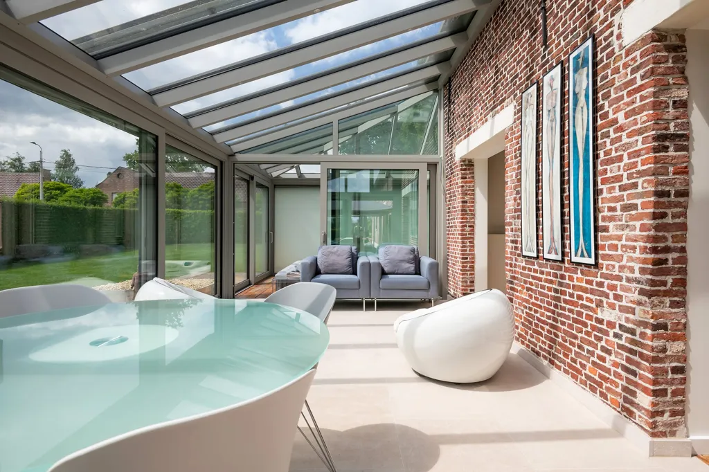 Terrass - Renovated Country House with Spa in Willebroek